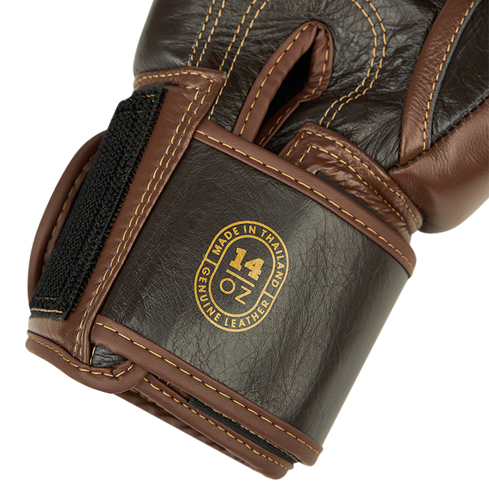 боксерские перчатки THUNDER коричневый/тёмно-коричневый Green Hill THBGSP-12 12oz