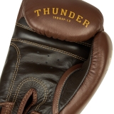 боксерские перчатки THUNDER коричневый/тёмно-коричневый Green Hill THBGSP-12 12oz