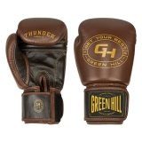 боксерские перчатки THUNDER коричневый/тёмно-коричневый Green Hill THBGSP-12 12oz