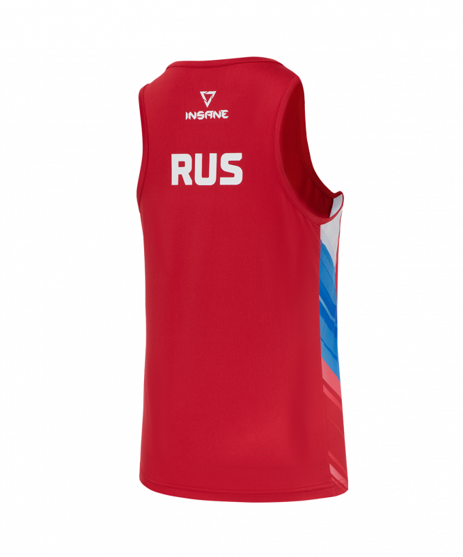 Майка боксерская женская INSANE RBF, красный, размер S (44) ЦБ-00007658