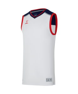 Майка баскетбольная JOGEL DIVISION PerFormDRY RBF Jersey, белый, размер XXXL ЦБ-00004252