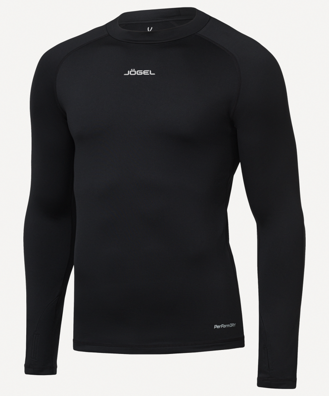 Джемпер компрессионный утепленный CAMP PerFormDRY Baselayer Top Warm, черный, размер XXXXL, JÖGEL ЦБ-00004060
