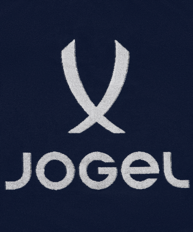 Полотенце спортивное JOGEL ESSENTIAL Towel L, 70х140, темно-синий/белый, размер Б/Р ЦБ-00004143