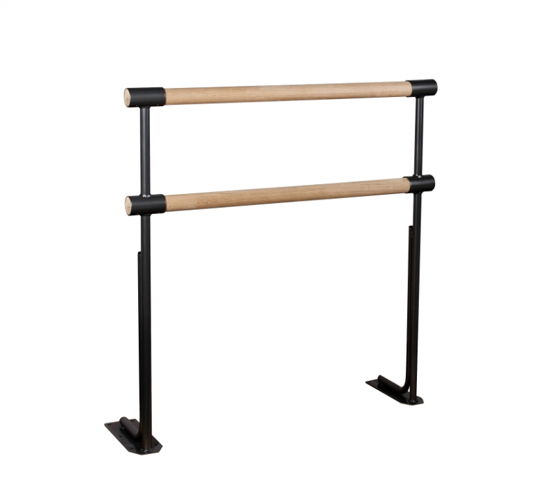Напольный двухуровневый балетный станок Classic HOME (Черный (RAL 9005 Ш)) STECTER 519