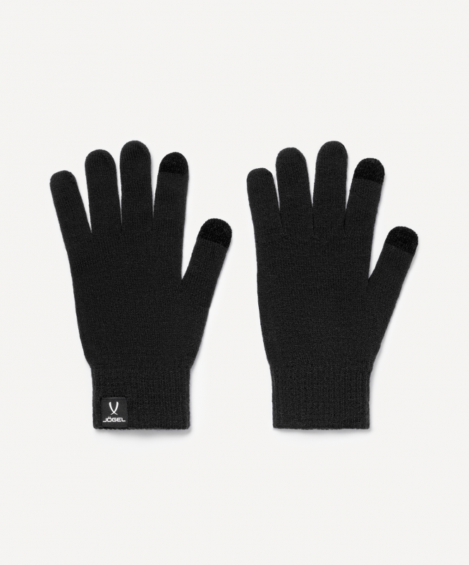 Перчатки ESSENTIAL Team Knitted Gloves, черный, Jögel