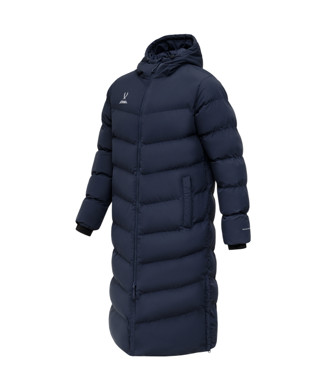 Пальто утепленное ESSENTIAL PerFormPROOF Padded Coat, темно-синий, Jögel