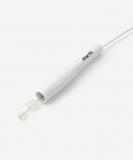 Скакалка RP-501 ПВХ, с пластиковыми ручками, 3 м, белый, Starfit ЦБ-00004399