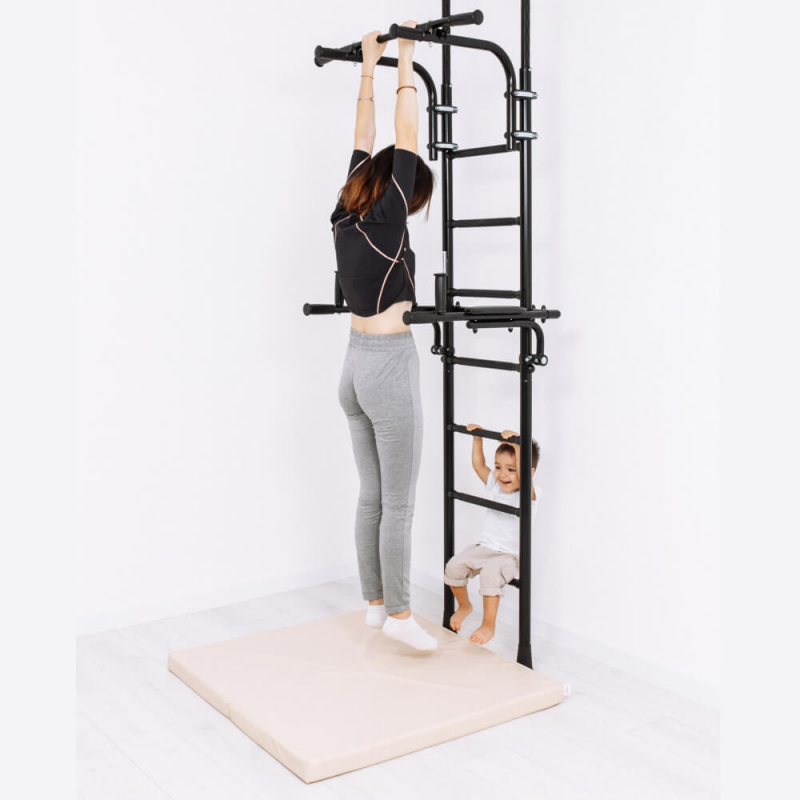 Мат (мягкий щит) Romana 1000*1000*60, в 2 сложения (желтый)