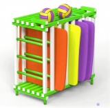 Стеллаж Дельта-фитнес 1500х700х1500 мм. вариант 16