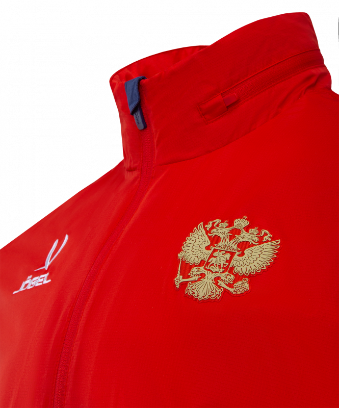 Куртка ветрозащитная JÖGEL NATIONAL PerFormPROOF Rain Jacket, красный, размер L ЦБ-00003141