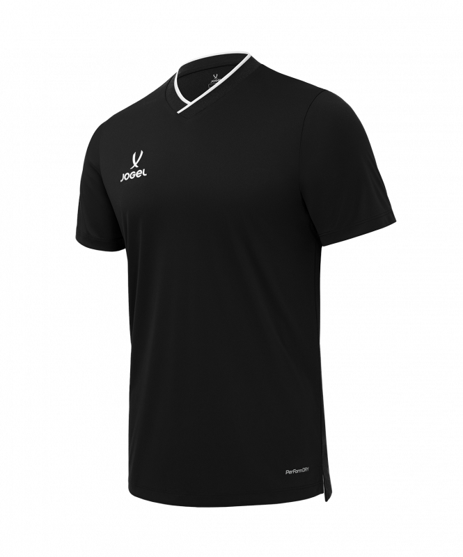 Футболка игровая JOGEL DIVISION PerFormDRY Union Jersey, черный, детский, размер YXL ЦБ-00008031
