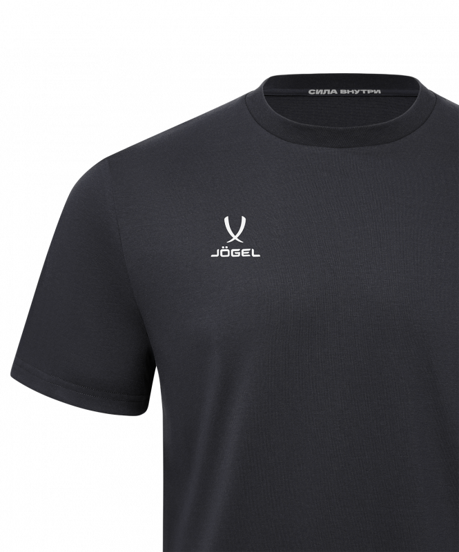 Футболка тренировочная JÖGEL DIVISION PerFormDRY Training CVC 98, темно-серый, размер XXL ЦБ-00006838