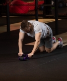 Ролик для пресса складной RL-108, черный/фиолетовый, Starfit УТ-00019237