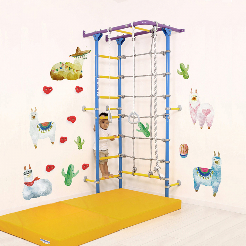 Комплект зацепов для лазания 6 штук (желтый) ROMANA Dop22