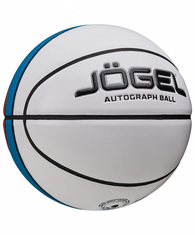 Мяч баскетбольный ECOBALL 2.0 Autograph №3, Jögel ЦБ-00002773