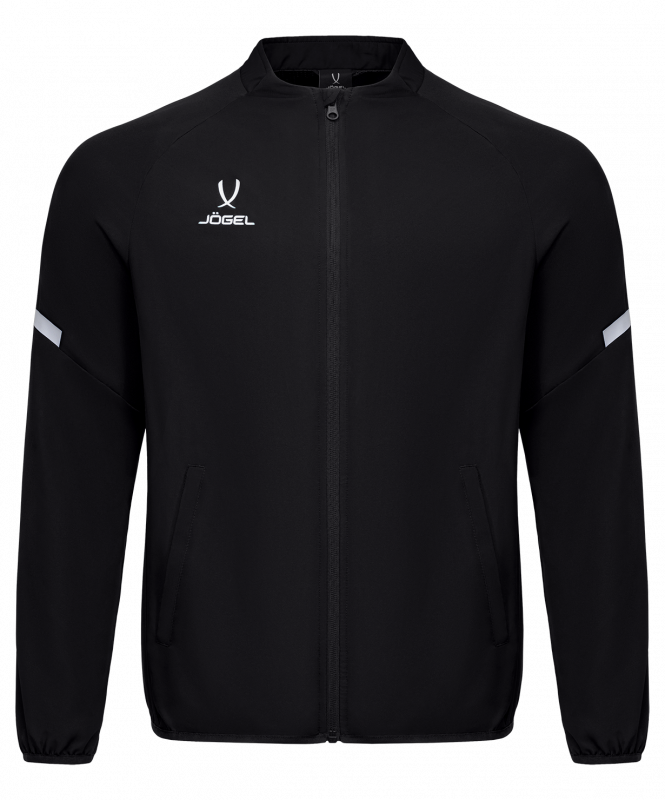 Куртка спортивная CAMP 2 Lined Jacket, черный, детский, размер YL, Jögel ЦБ-00005425