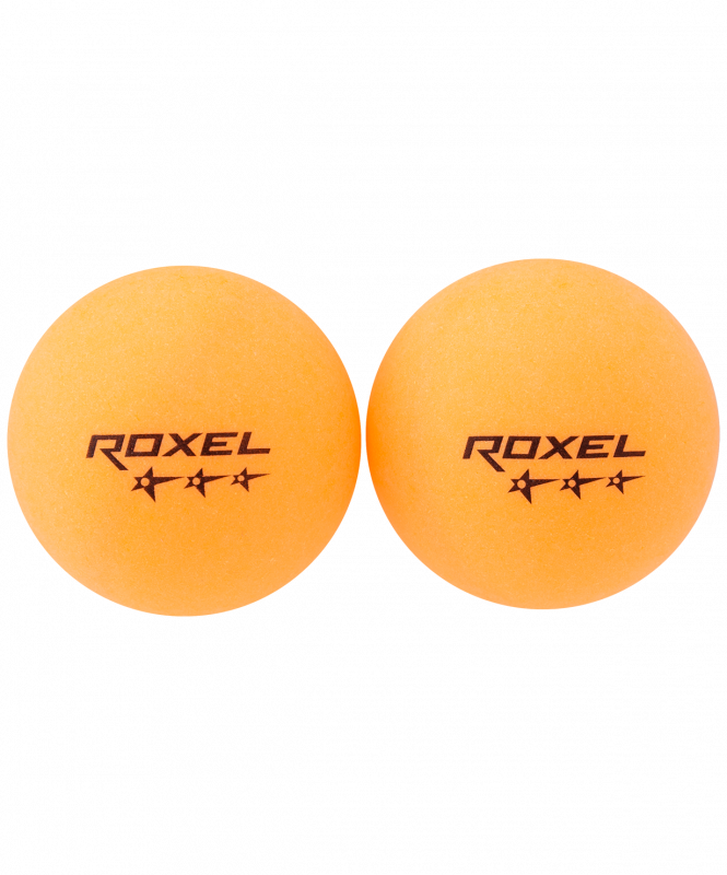 Мяч для настольного тенниса 3* Prime, оранжевый, 6 шт, Roxel УТ-00015365