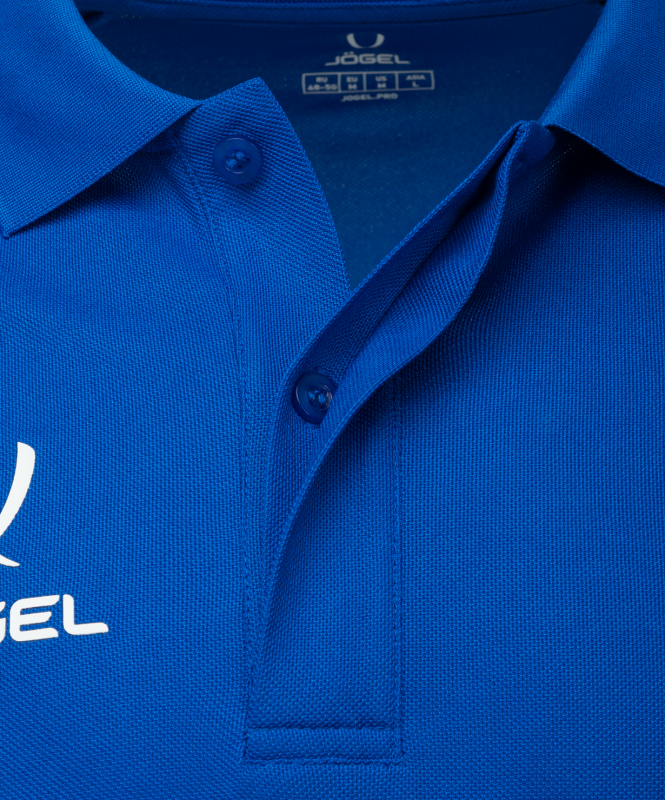 Поло JOGEL CAMP 2 Poly Polo, синий, детский, размер YXS ЦБ-00005720