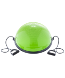 Полусфера "BOSU" GB-501 с эспандерами, с насосом, зеленый, Starfit ЦБ-00002516