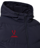 Жилет с капюшоном утепленный ESSENTIAL PerFormPROOF Padded Hooded Vest, темно-синий, размер XL, Jögel ЦБ-00004086