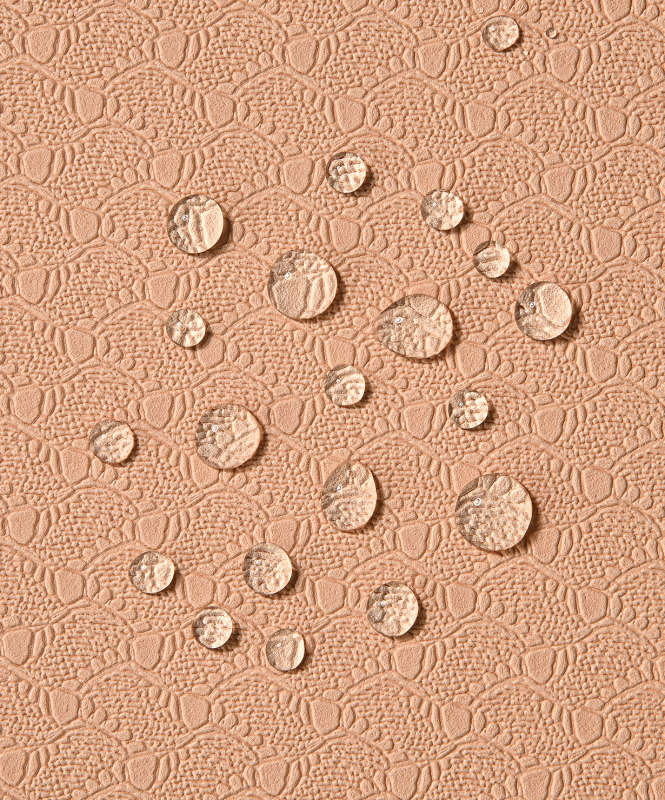 Коврик для йоги и фитнеса STARFIT FM-201, TPE, 183x61x0.4 см, персиковый/серый ЦБ-00002538