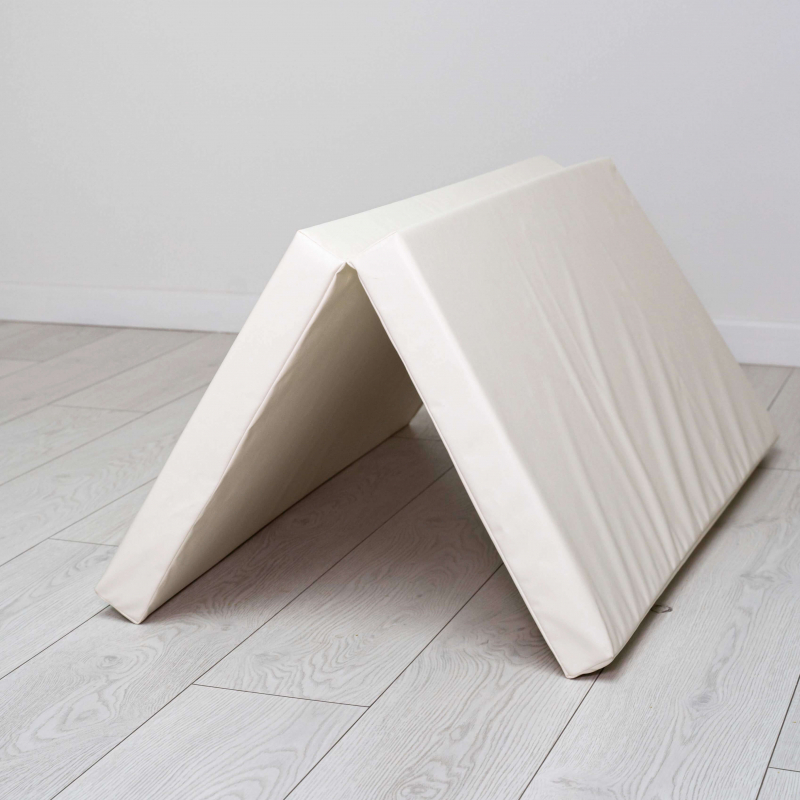 Мат (мягкий щит) Romana 1000*1000*60, в 2 сложения (желтый)