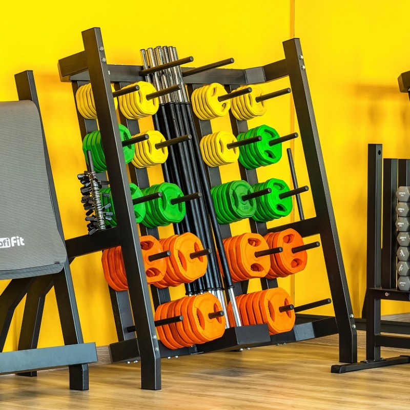 Стойка для фитнес штанг (на 30 шт) TANGEN A5401