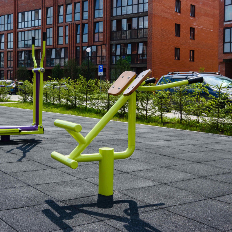 Уличный тренажер Гиперэкстензия ZAVODSPORTA F-1702