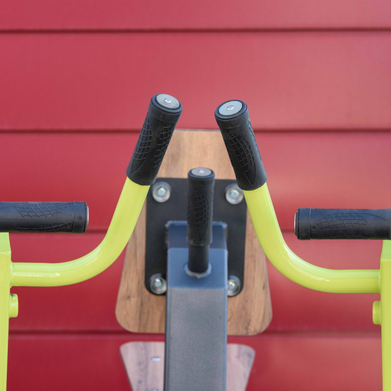 Уличный тренажер Наклонная тяга с переменной нагрузкой ZAVODSPORTA F-2809