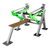 Уличный тренажер Жим лежа с переменной нагрузкой ZAVODSPORTA F-2800