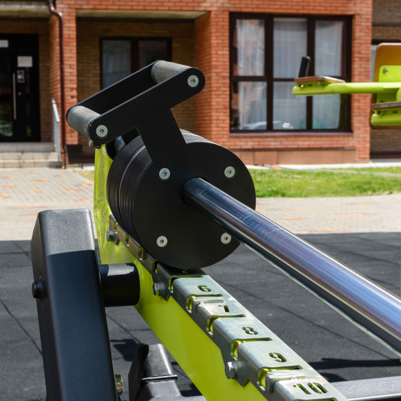 Уличный тренажер Жим лежа с переменной нагрузкой ZAVODSPORTA F-2800