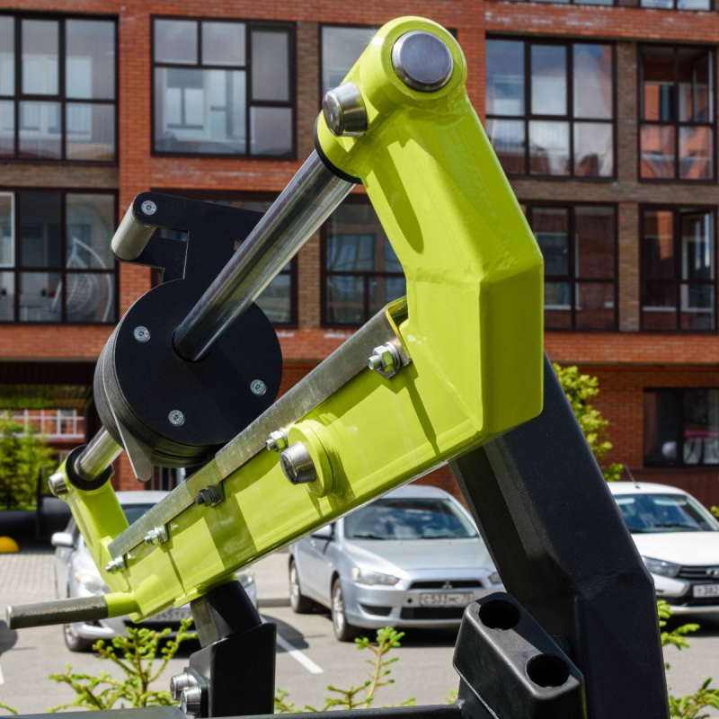 Уличный тренажер Жим вверх с переменной нагрузкой ZAVODSPORTA F-2801