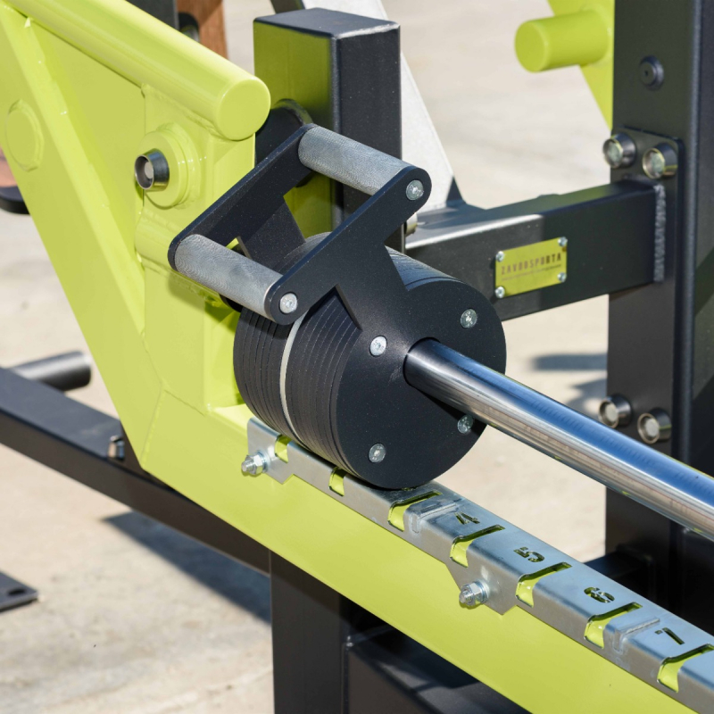 Уличный тренажер Трицепс-машина (имитация отжиманий) с переменной нагрузкой ZAVODSPORTA F-2806