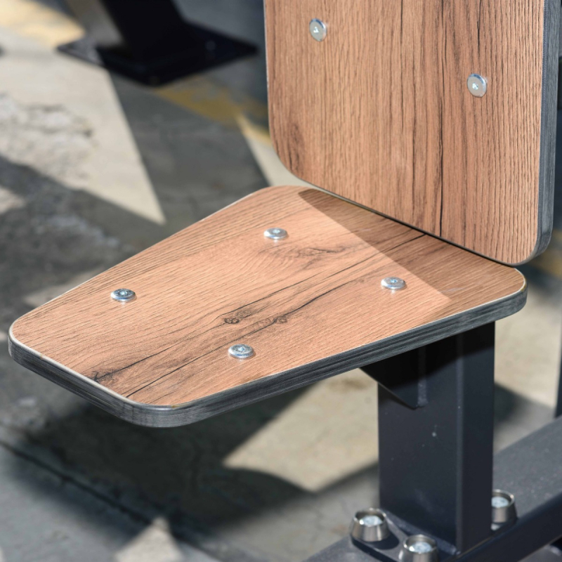 Уличный тренажер Трицепс-машина (имитация отжиманий) с переменной нагрузкой ZAVODSPORTA F-2806