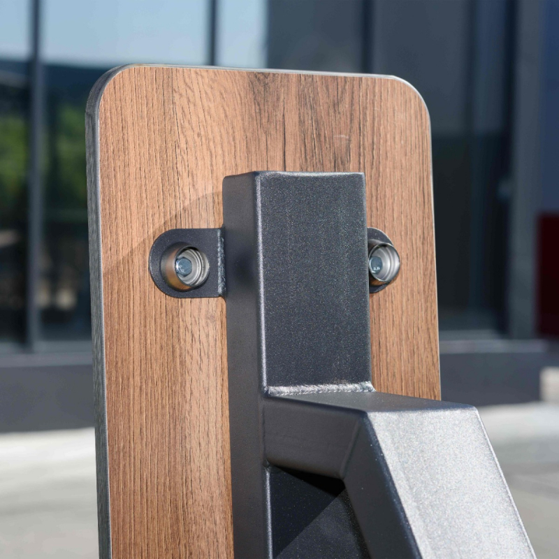 Уличный тренажер Трицепс-машина (имитация отжиманий) с переменной нагрузкой ZAVODSPORTA F-2806