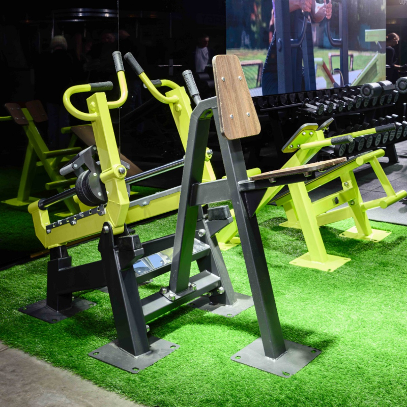 Уличный тренажер Наклонная тяга с переменной нагрузкой ZAVODSPORTA F-2809