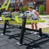 Уличный тренажер Становая тяга с переменной нагрузкой ZAVODSPORTA F-2813