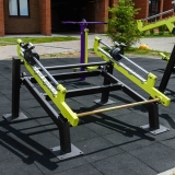 Уличный тренажер Становая тяга с переменной нагрузкой ZAVODSPORTA F-2813