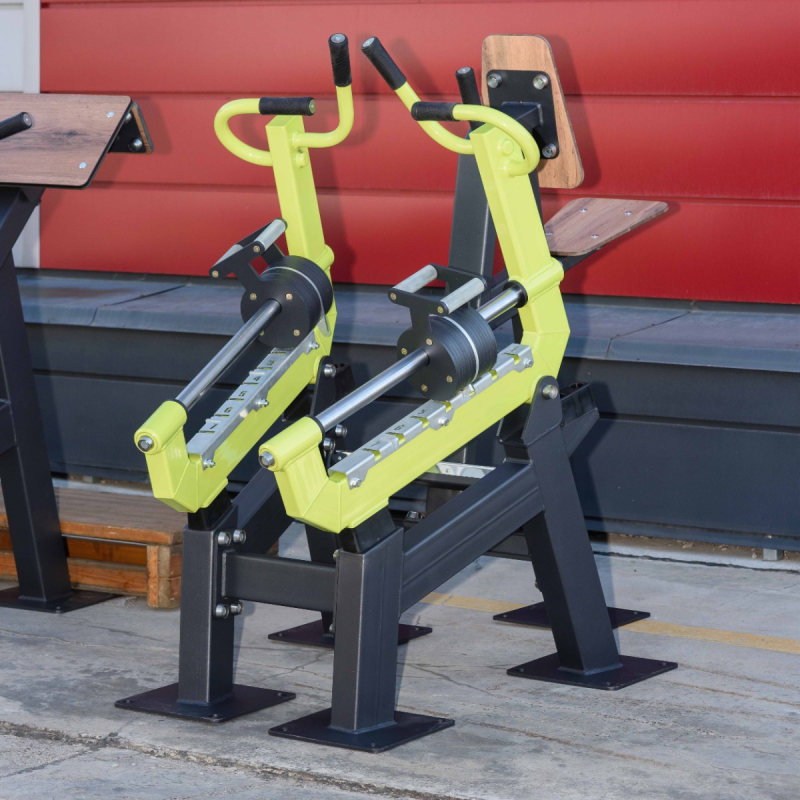 Уличный тренажер Наклонная тяга с переменной нагрузкой ZAVODSPORTA F-2809