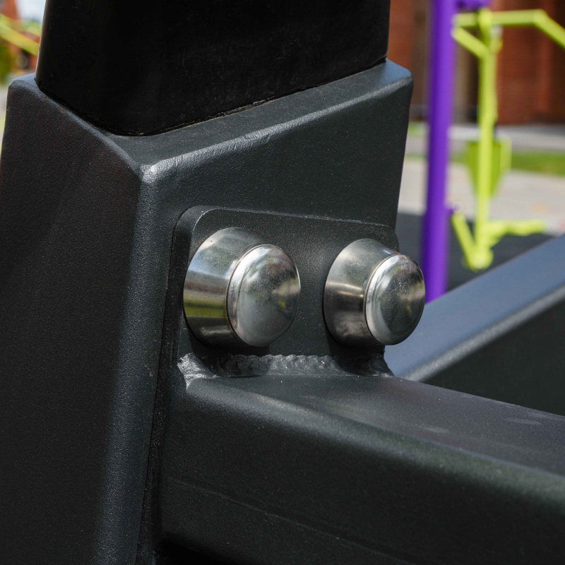 Уличный тренажер Жим вверх с переменной нагрузкой ZAVODSPORTA F-2801