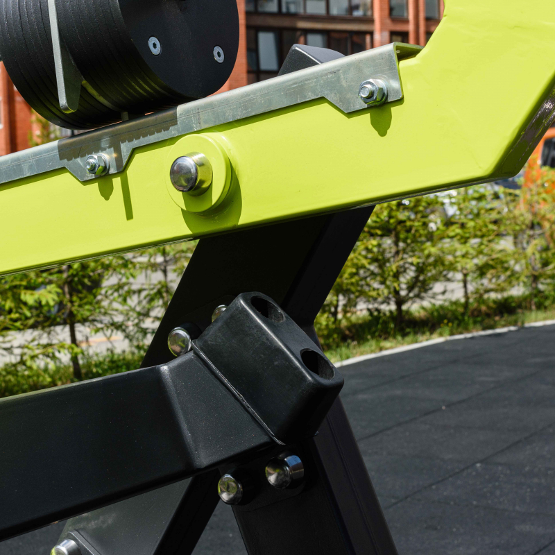 Уличный тренажер Жим вверх с переменной нагрузкой ZAVODSPORTA F-2801