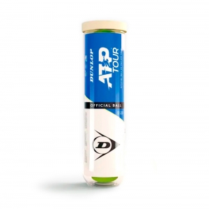 Мяч теннисный Dunlop ATP Official Tour Premium 4B, 601599, уп.4шт, одобр. ITF, нат.резина, фетр