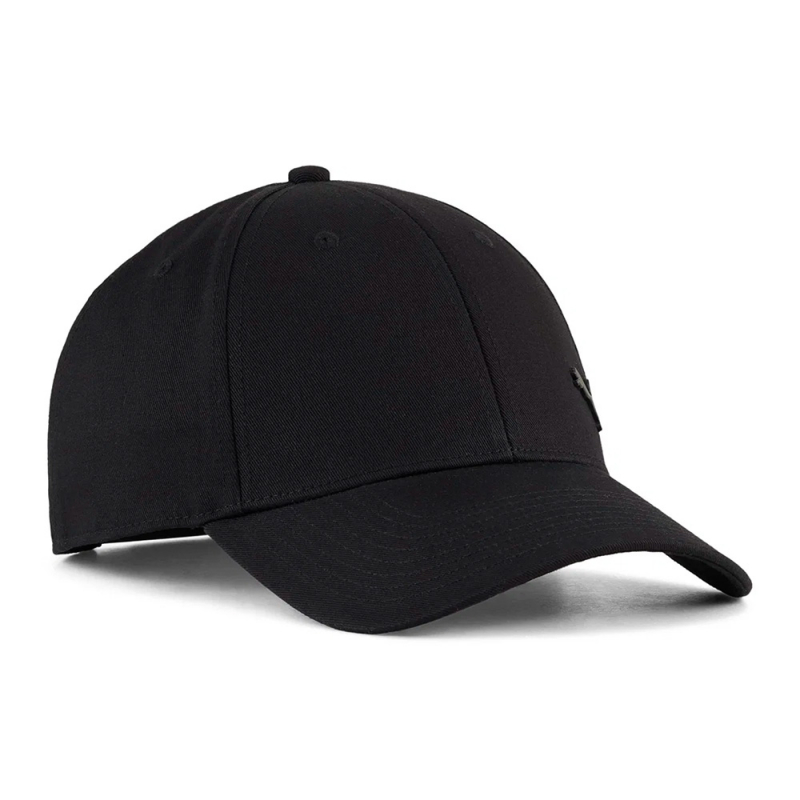 Бейсболка спорт. PUMA ESS Elevated BB Cap, 02715401, хлопок, полиэстер, черный
