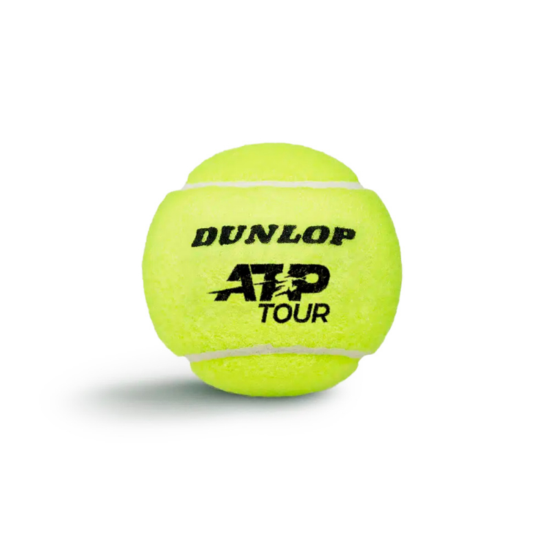 Мяч теннисный Dunlop ATP Official Tour Premium 4B, 601599, уп.4шт, одобр. ITF, нат.резина, фетр