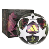 Мяч футб. ADIDAS UCL League Box JX9101, размер 4, 32п, ТПУ, термосш, бело-фиолетовый