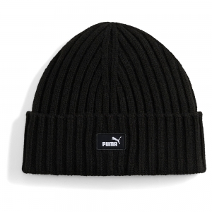 Шапка PUMA ESS Fisherman Beanie, 02640101, акрил, полиамид, полиэстер, черный