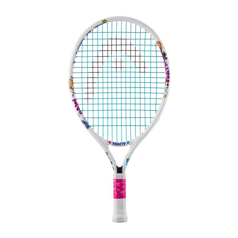 Ракетка б/т дет.HEAD Paw 19 Gr05, 232315, для детей 2-4 лет, алюминий, со струнами, белый
