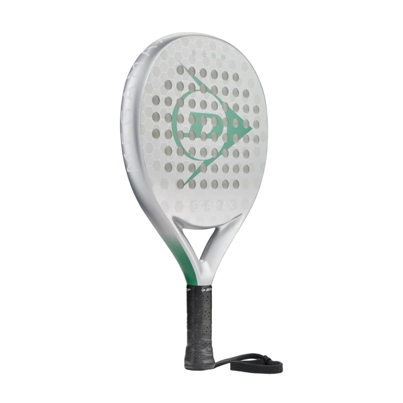 Ракетка для падела Dunlop Megamax Silver, 10370741, для начинающих, графит, серебристый