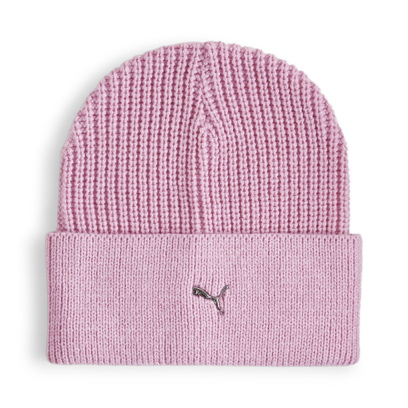 Шапка PUMA Metal Cat Beanie, 02487405, розовый