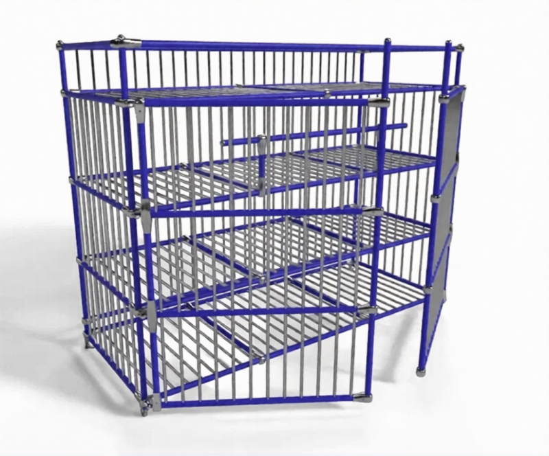 Универсальный шкаф для бассейна Дельта-фитнес 1900x700x1450 мм